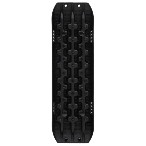 Schwarze Antirutschmatte Siretul 106x30,5x7cm (2 Stück Nylon)