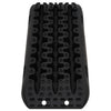 Schwarze Antirutschmatte Siretul 106x30,5x7cm (2 Stück Nylon)