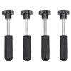 Schwarze Antirutschmatte Siretul 106x30,5x7cm (2 Stück Nylon)