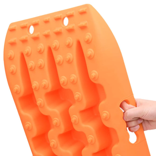Orange Antirutschmatte Siretul 106x30,5x7cm (2 Stück Nylon)