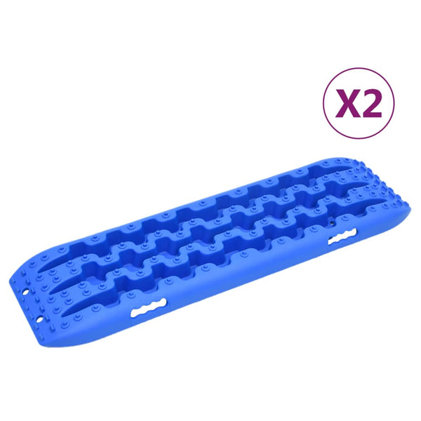 Antirutschmatte Siretul Blau 106x30,5x7cm (2 Nylonteile)