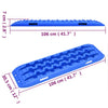 Antirutschmatte Siretul Blau 106x30,5x7cm (2 Nylonteile)