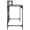Grauer Schreibtisch Franklin 100x50x90cm (Holz und Eisen)