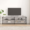 Graues TV-Möbel Regeni 160x30x50cm (Holz)