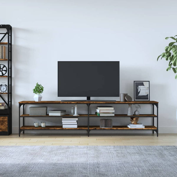 Savutammi tv-taso Regeni 200x30x50cm (puinen ja metalli)
