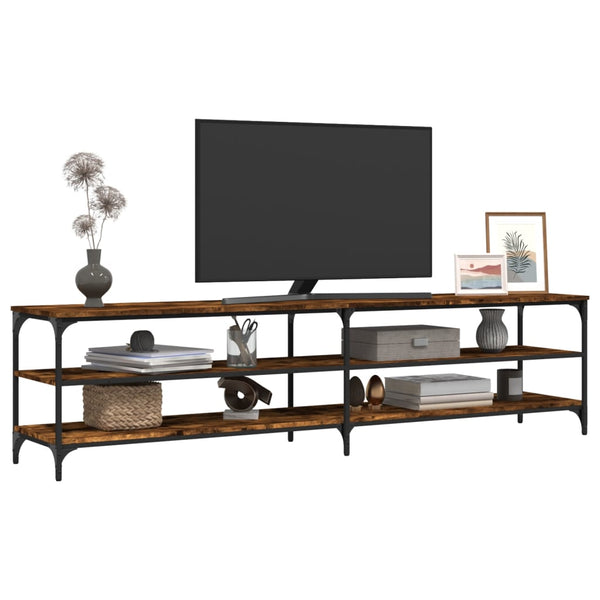 Savutammi tv-taso Regeni 200x30x50cm (puinen ja metalli)