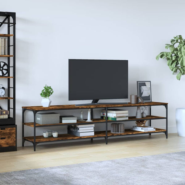 Savutammi tv-taso Regeni 200x30x50cm (puinen ja metalli)