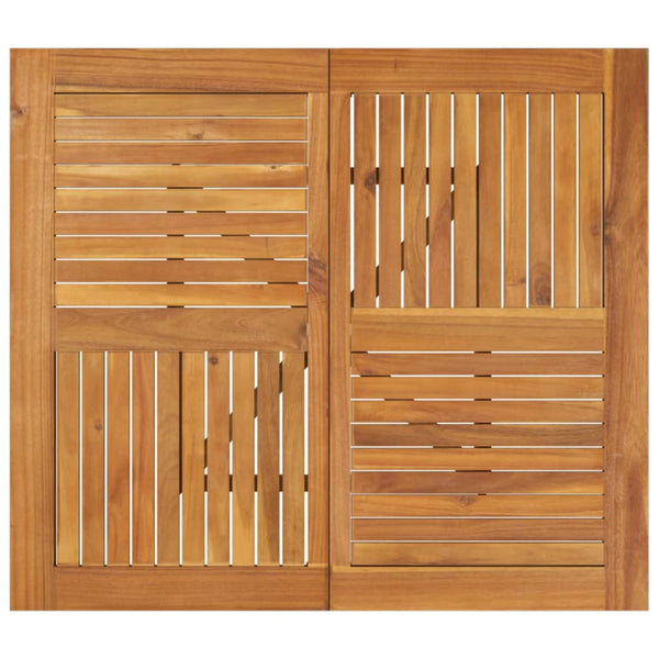 Gartentisch Norina 85x85x75cm (Akazienholz)