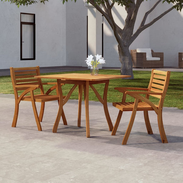 Gartentisch Norina 85x85x75cm (Akazienholz)