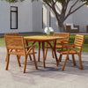 Gartentisch Norina 110x110x75cm (Akazienholz)