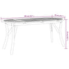 Gartentisch Norina 200x90x75cm (Akazienholz)