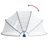 Schwimmbadkuppel Poliesenia 315x158cm (PVC)