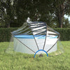 Schwimmbadkuppel Poliesenia 315x158cm (PVC)