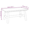 Couchtisch Carpatina 90x50x41cm (Fichte)