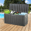Schwarze Aufbewahrungsbox Cammisa 118x53x57cm (Polypropylen)