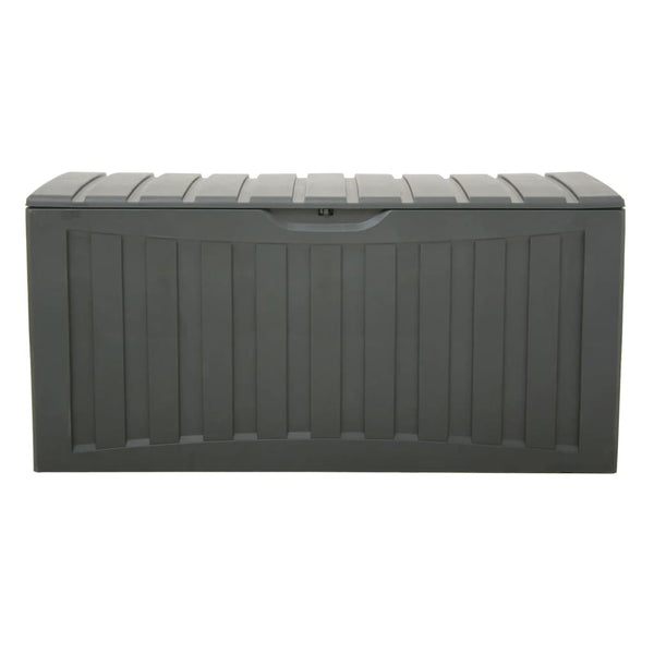 Schwarze Aufbewahrungsbox Cammisa 118x53x57cm (Polypropylen)