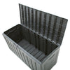 Schwarze Aufbewahrungsbox Cammisa 118x53x57cm (Polypropylen)