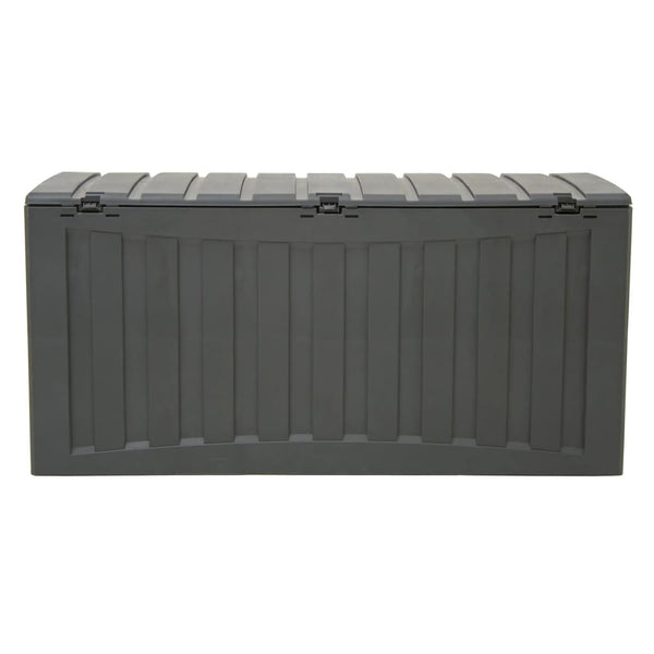 Schwarze Aufbewahrungsbox Cammisa 118x53x57cm (Polypropylen)