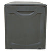 Schwarze Aufbewahrungsbox Cammisa 118x53x57cm (Polypropylen)