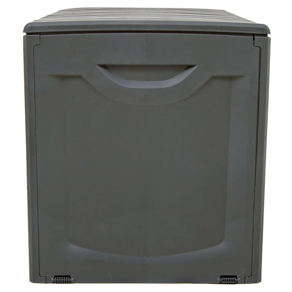Schwarze Aufbewahrungsbox Cammisa 118x53x57cm (Polypropylen)