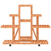 Rolandt Blumenständer Massiv Tanne auf Rollen 110x25x101cm