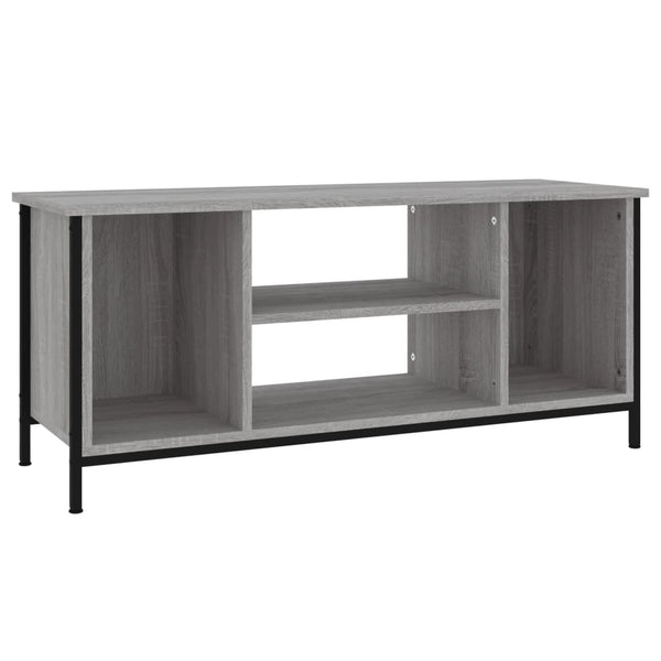 Graues TV-Möbel Marcisa 102x35x45cm (Holz)