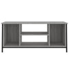 Graues TV-Möbel Marcisa 102x35x45cm (Holz)