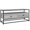 Graues TV-Möbel Cristofor 100x35x45cm (Holz)