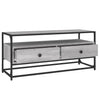 Graues TV-Möbel Cristofor 100x35x45cm (Holz)