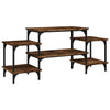 TV-Tisch Justinian aus Rauch-Eiche 117x35x52cm (Holz)