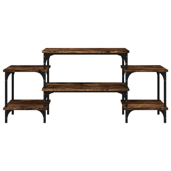 TV-Tisch Justinian aus Rauch-Eiche 117x35x52cm (Holz)