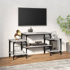 Graues TV-Möbel Justinian 117x35x52cm (Holz)