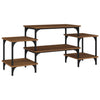 Braunes TV-Sideboard Justinian 117x35x52cm (Holz)