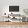 Graues TV-Möbel Justinian 157x35x52cm (Holz)