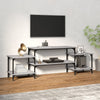 Graues TV-Möbel Justinian 157x35x52cm (Holz)