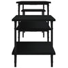 TV-Schrank Justinian, schwarz, 197x35x52cm (Holz)