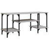 Graues TV-Möbel Axiniu 102x35x45,5cm (Holz)