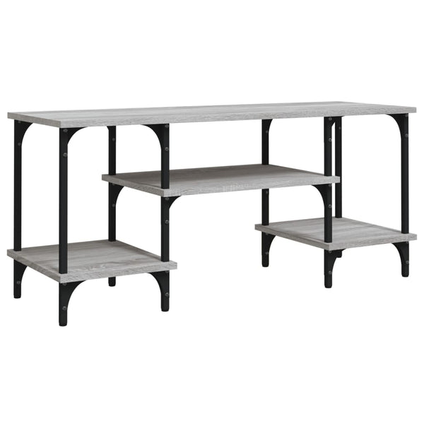 Graues TV-Möbel Axiniu 102x35x45,5cm (Holz)