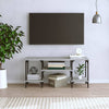 Graues TV-Möbel Axiniu 102x35x45,5cm (Holz)