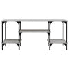 Graues TV-Möbel Axiniu 102x35x45,5cm (Holz)