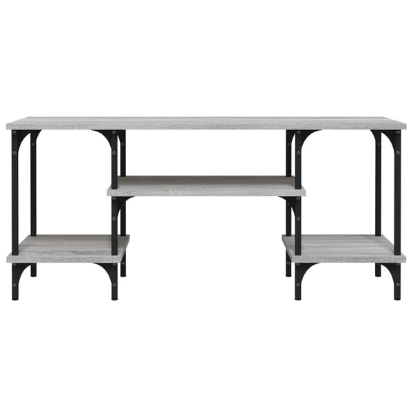 Graues TV-Möbel Axiniu 102x35x45,5cm (Holz)