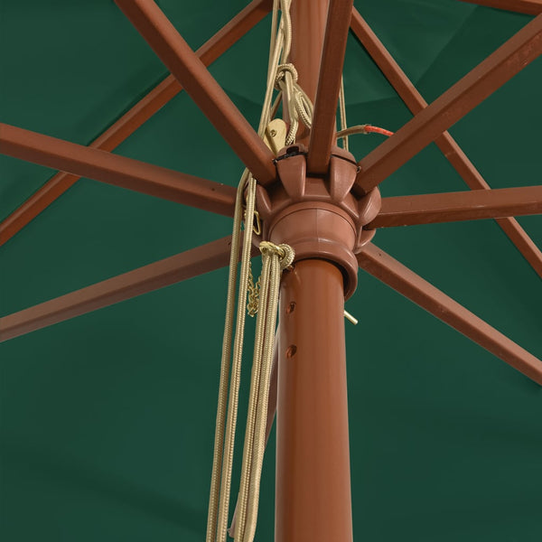 Grüner Sonnenschirm Lauren 400x273cm