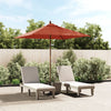 Terrakotta Sonnenschirm für Garten Sighismun 198x198x231cm