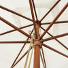 Sonnenschirm aus Sand, Holzpfosten Stefanie 300x300x273cm