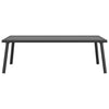 Anthrazit Gartensofatisch Negura 110x55x35cm (Stahl)
