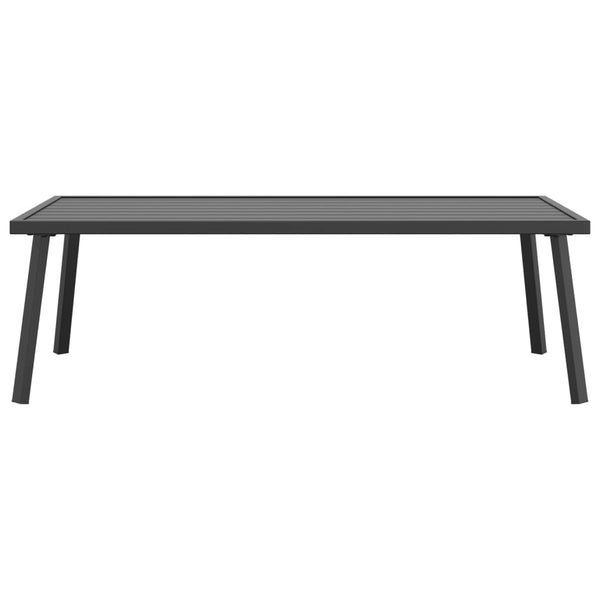 Anthrazit Gartensofatisch Negura 110x55x35cm (Stahl)