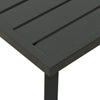 Anthrazit Gartensofatisch Negura 110x55x35cm (Stahl)