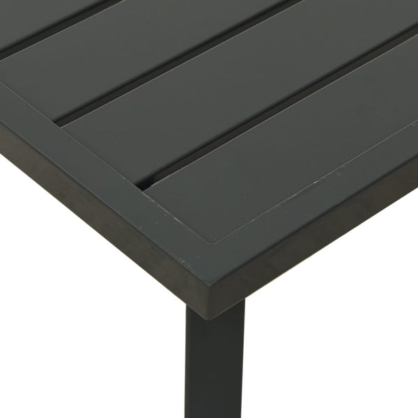 Anthrazit Gartensofatisch Negura 110x55x35cm (Stahl)