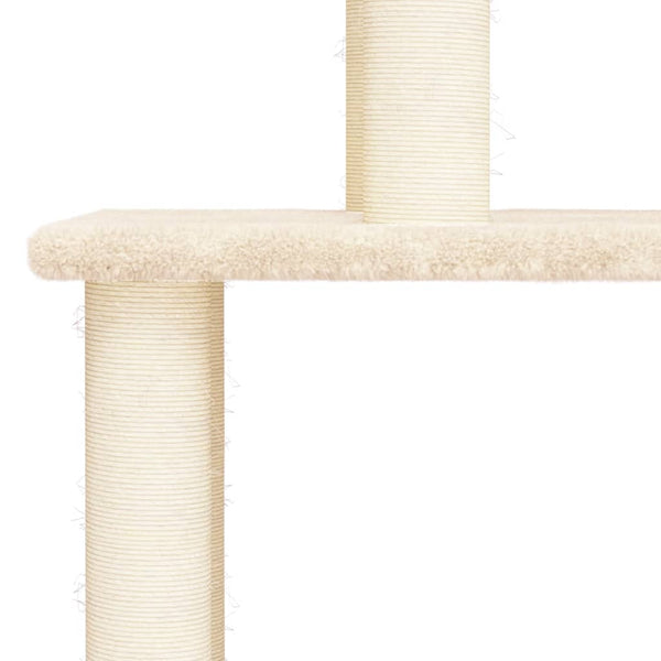Kerma kissan kiipeilypuu sisal- raapimispylväillä Victorica 149cm