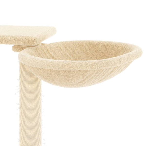 Kerma kissan kiipeilypuu raapimispylväillä Chengiamet 82cm